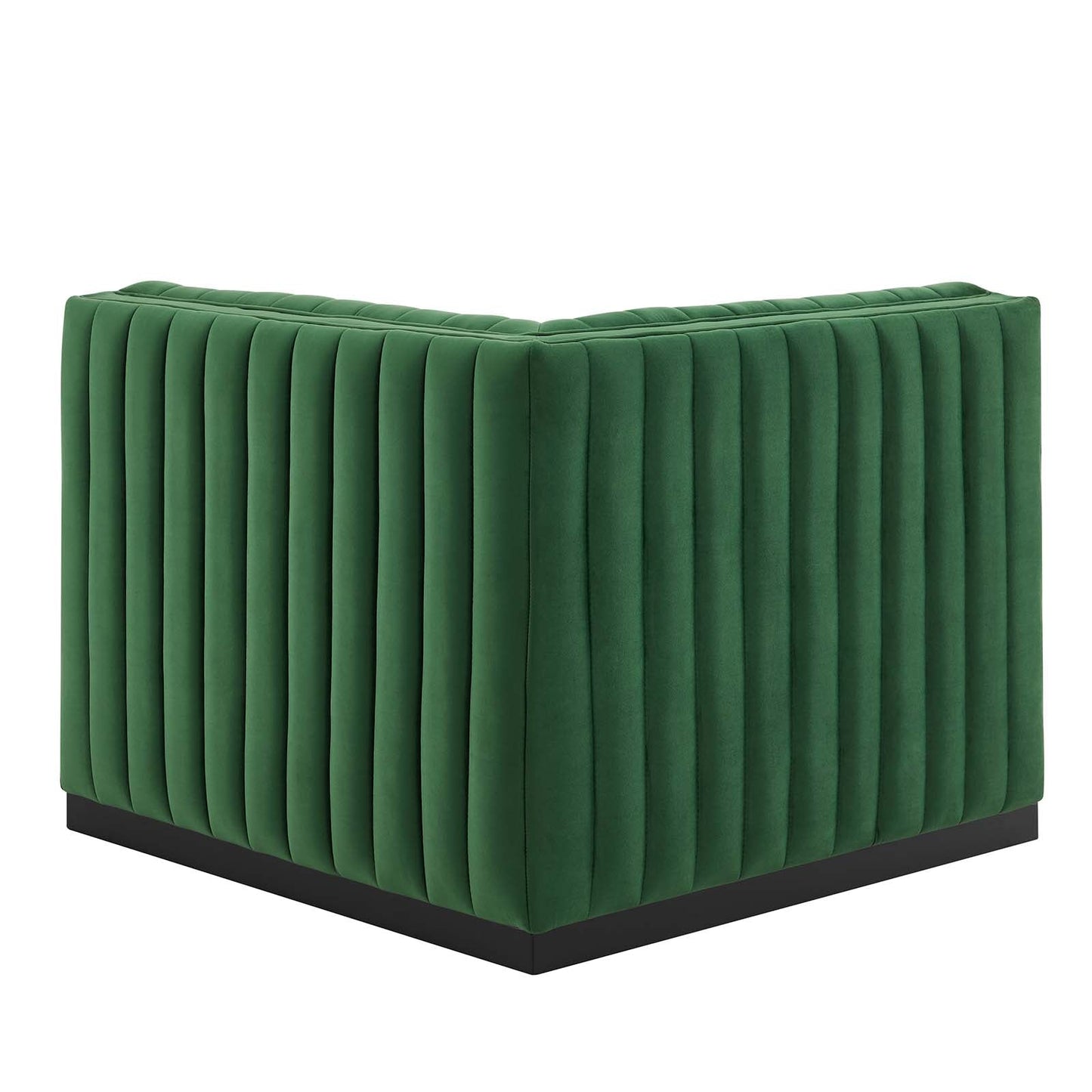 Conjure Channel Tufted Performance Velvet Right Corner Chair By Modway - EEI-5498 | Sofas - 9