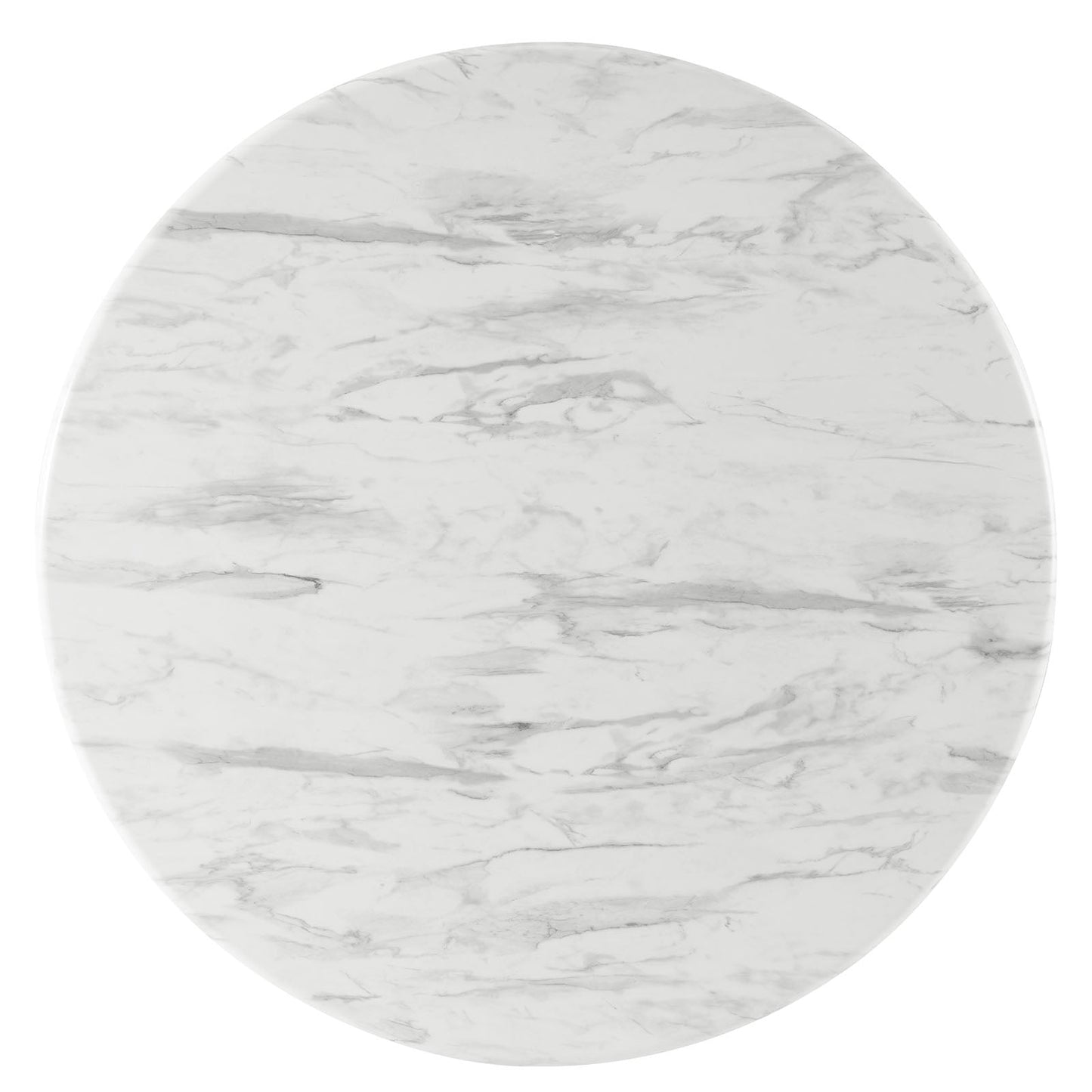 Modway Traverse 50" Round Performance Artificial Marble Dining Table | Dining Tables | Modishstore-4