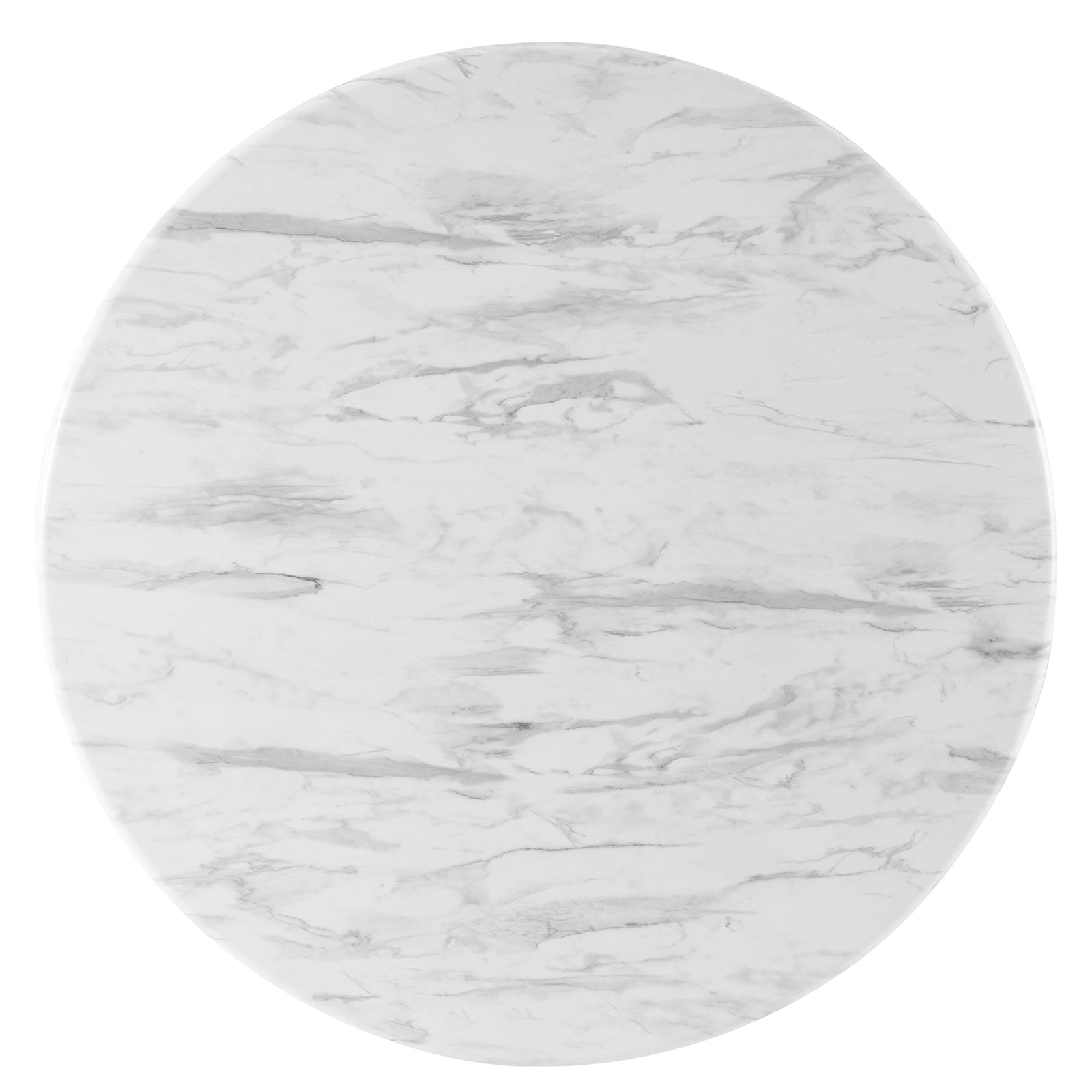 Modway Traverse 50" Round Performance Artificial Marble Dining Table | Dining Tables | Modishstore-4