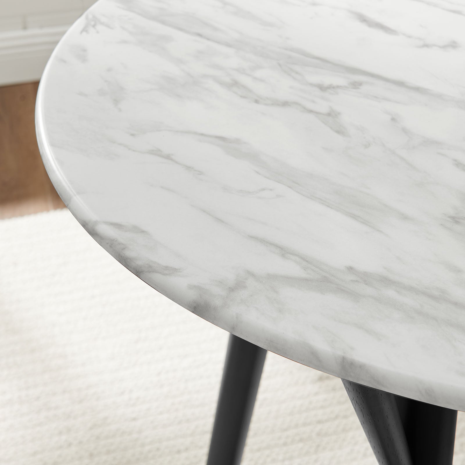 Modway Gallant 36" Round Performance Artificial Marble Dining Table | Dining Tables | Modishstore-4