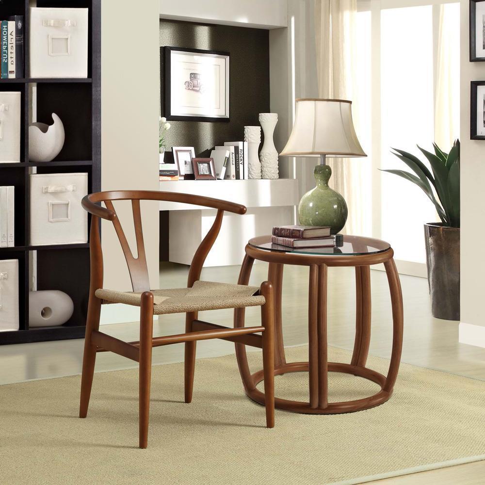 Modway Amish Dining Wood Armchair - Walnut