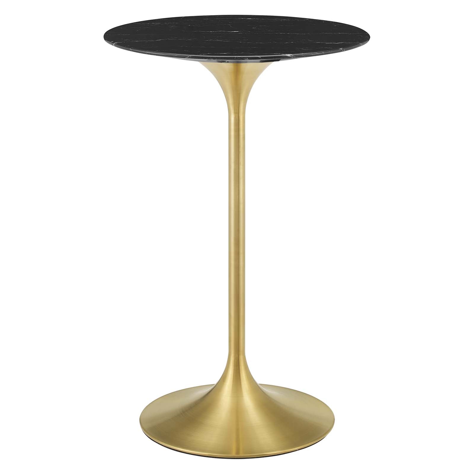 Modway Lippa 28" Artificial Marble Bar Table | Dining Tables | Modishstore-2