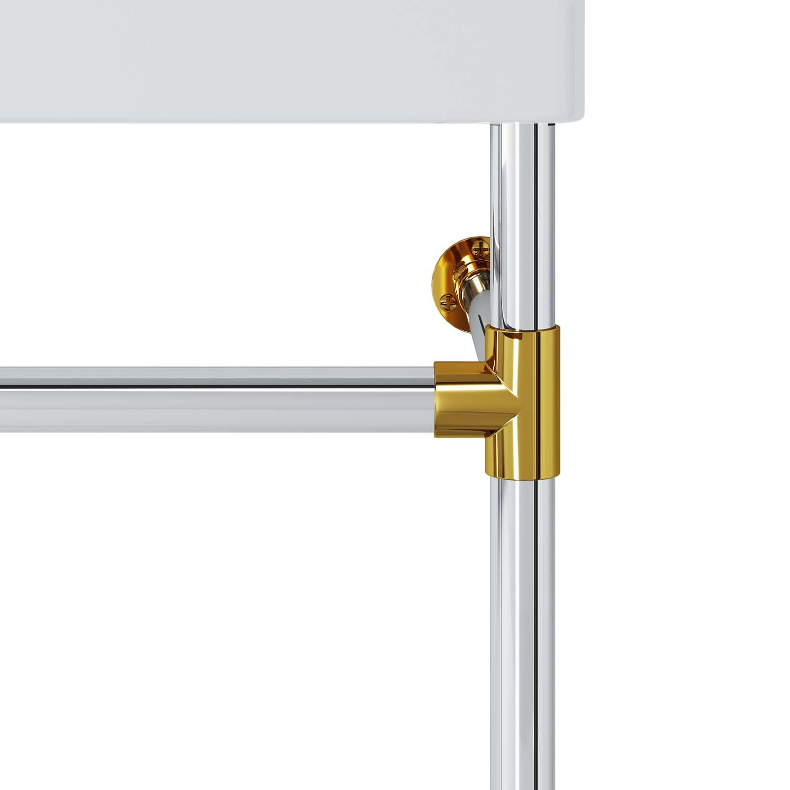 Redeem 24" Silver Stainless Steel Wall-Mount Bathroom Vanity By Modway - EEI-5538 | Bathroom Accessories | Modishstore - 7