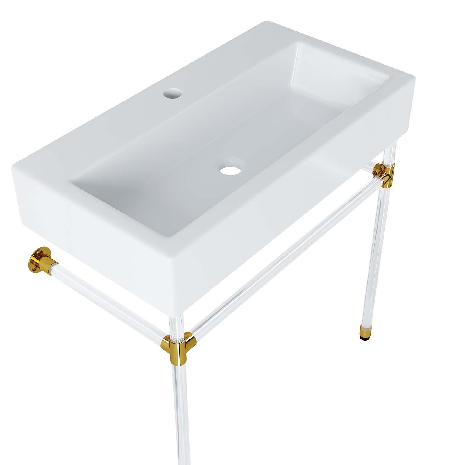 Redeem 32" Acrylic Wall-Mount Bathroom Vanity By Modway - EEI-5539 | Bathroom Accessories | Modishstore - 3