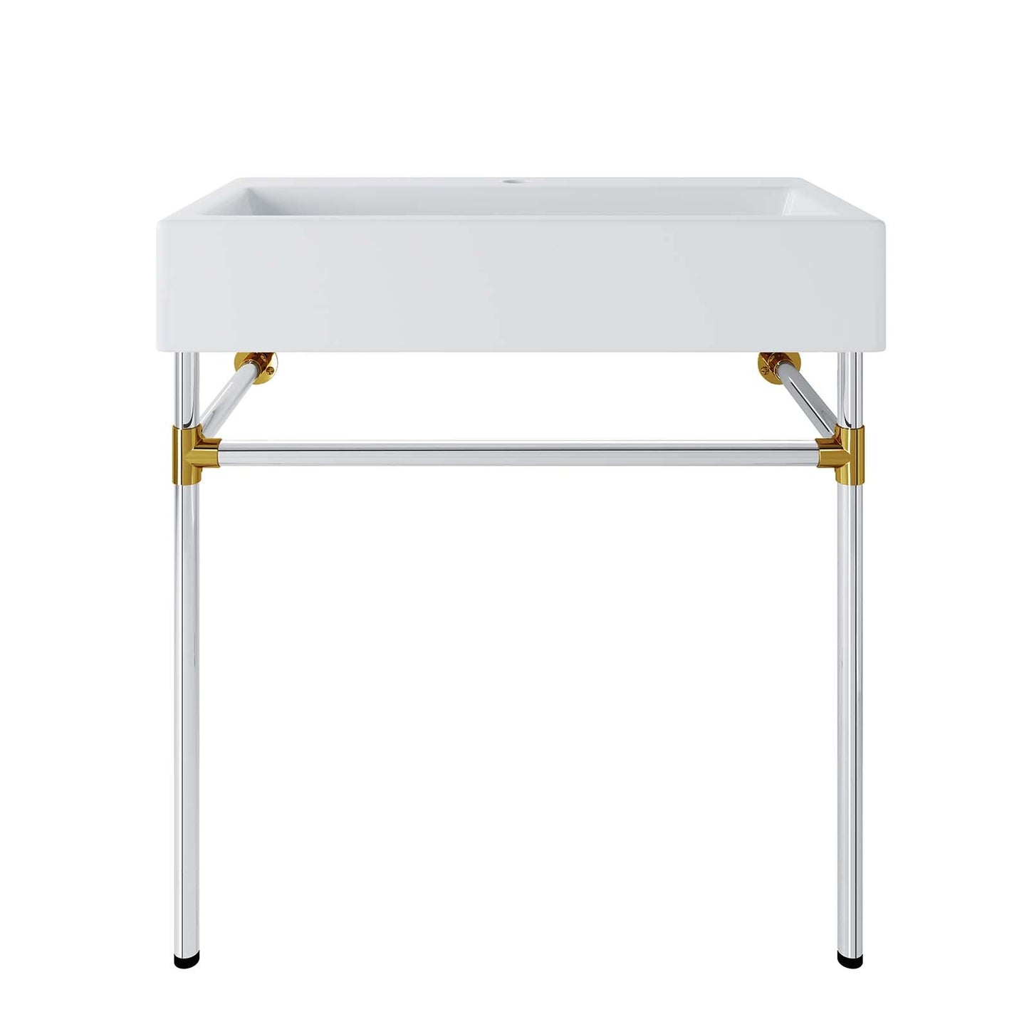 Redeem 32" Silver Stainless Steel Wall-Mount Bathroom Vanity By Modway - EEI-5542 | Bathroom Accessories | Modishstore - 2