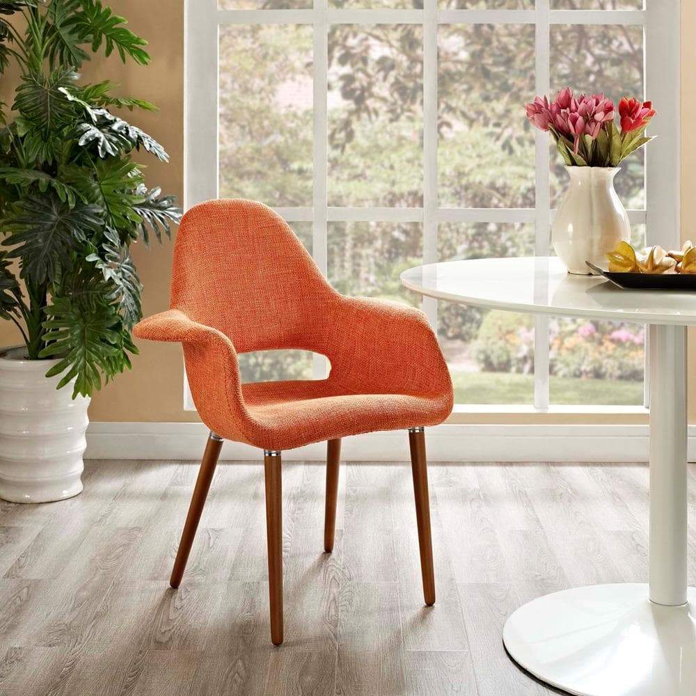 Modway Aegis Dining Armchair - Orange