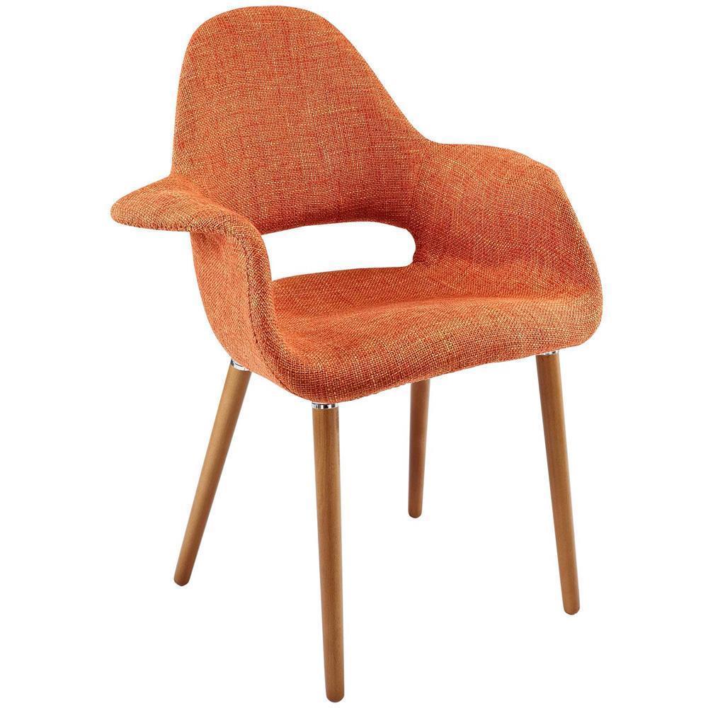 Modway Aegis Dining Armchair - Orange
