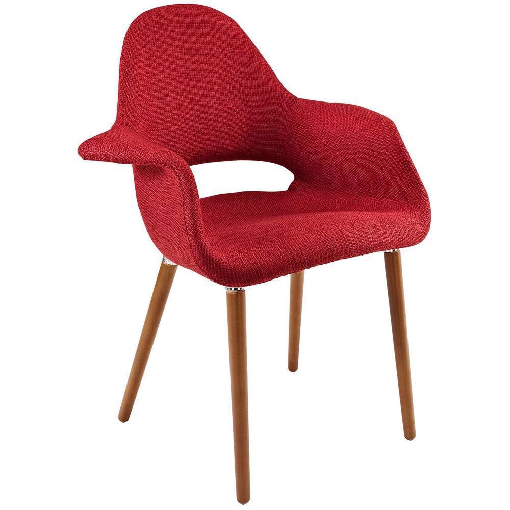 Modway Aegis Dining Armchair - Red