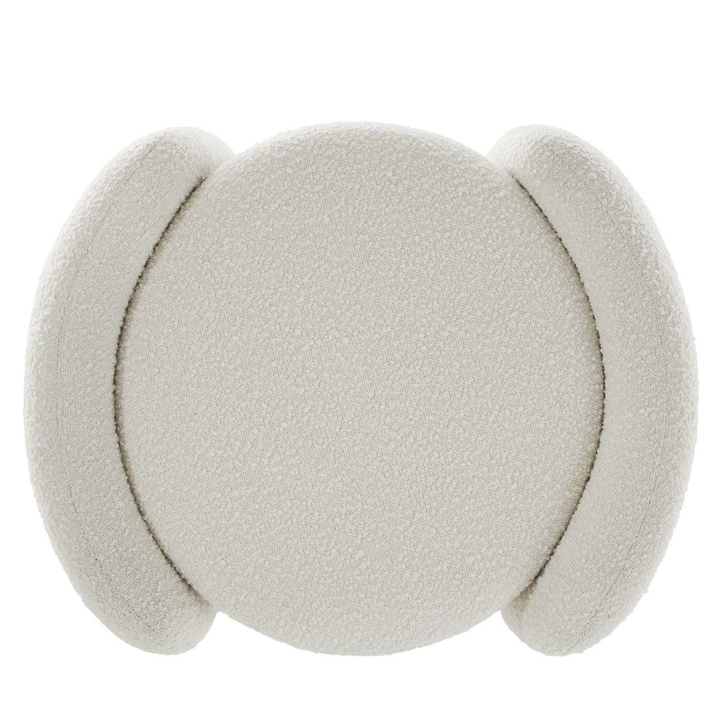 Modway Nebula Boucle Upholstered Upholstered Ottoman | Ottomans | Modishstore-5