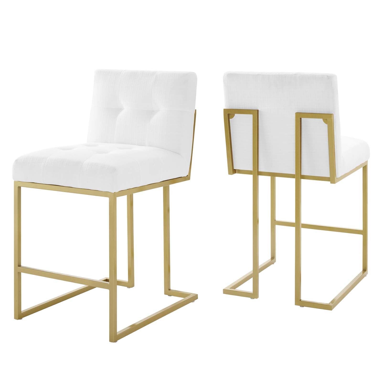 Privy Counter Stool Upholstered Fabric Set of 2 By Modway | Counter Stools | Modishstore-6