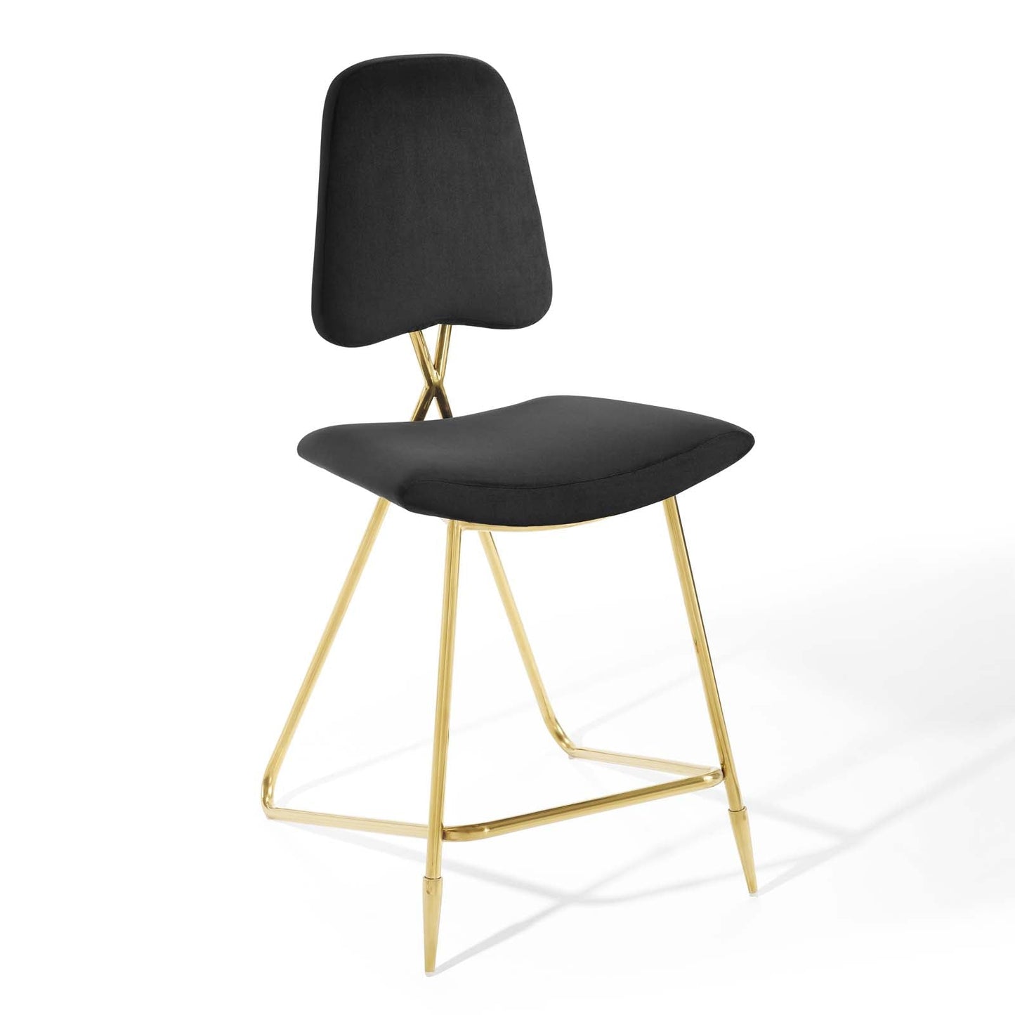Ponder Counter Stool Performance Velvet Set of 2 By Modway | Counter Stools | Modishstore-2