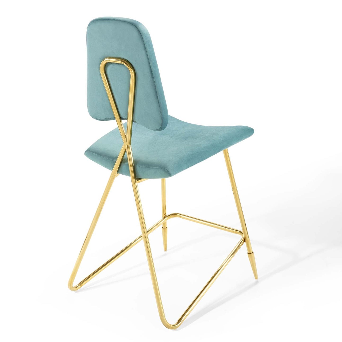 Ponder Counter Stool Performance Velvet Set of 2 By Modway | Counter Stools | Modishstore-25