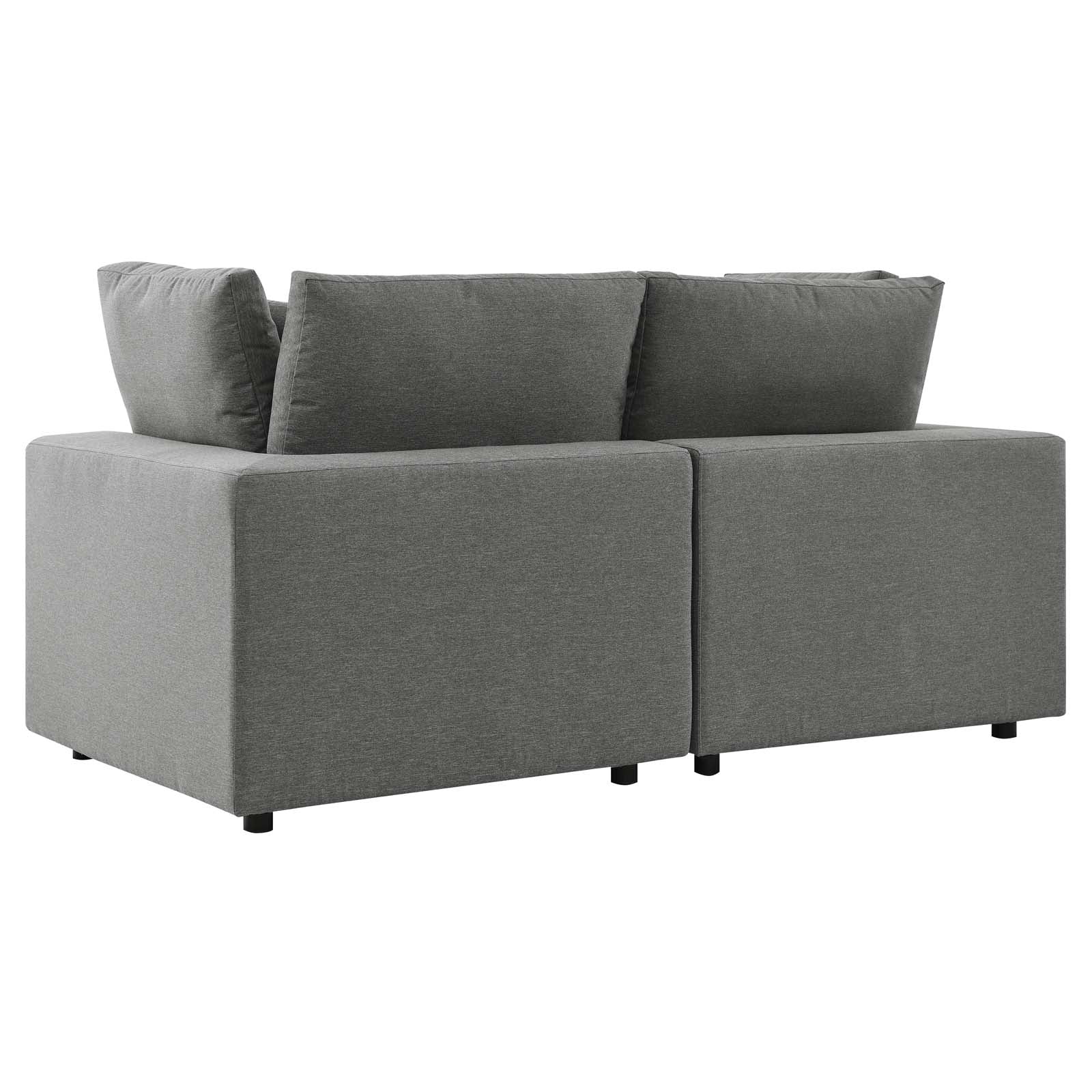 Modway Commix Overstuffed Outdoor Patio Loveseat | Outdoor Sofas, Loveseats & Sectionals | 