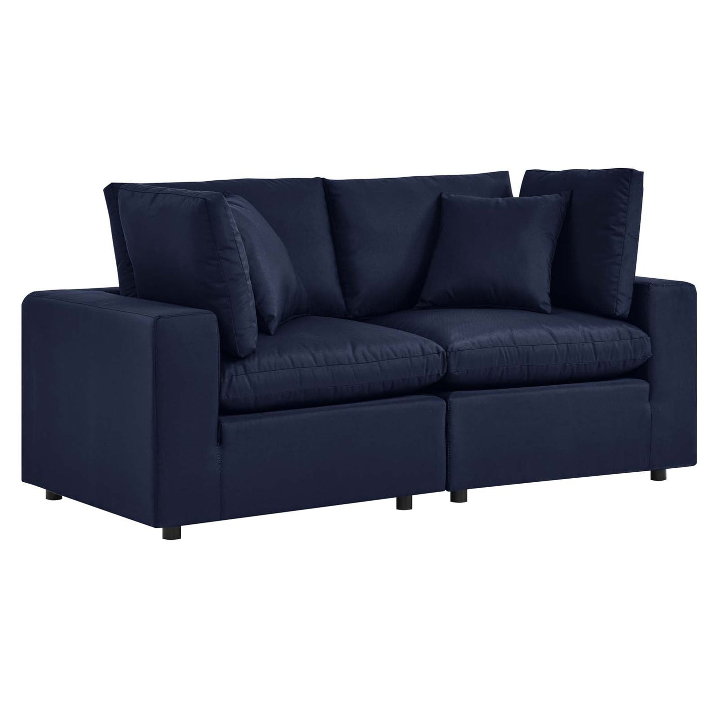 Modway Commix Overstuffed Outdoor Patio Loveseat | Outdoor Sofas, Loveseats & Sectionals | 