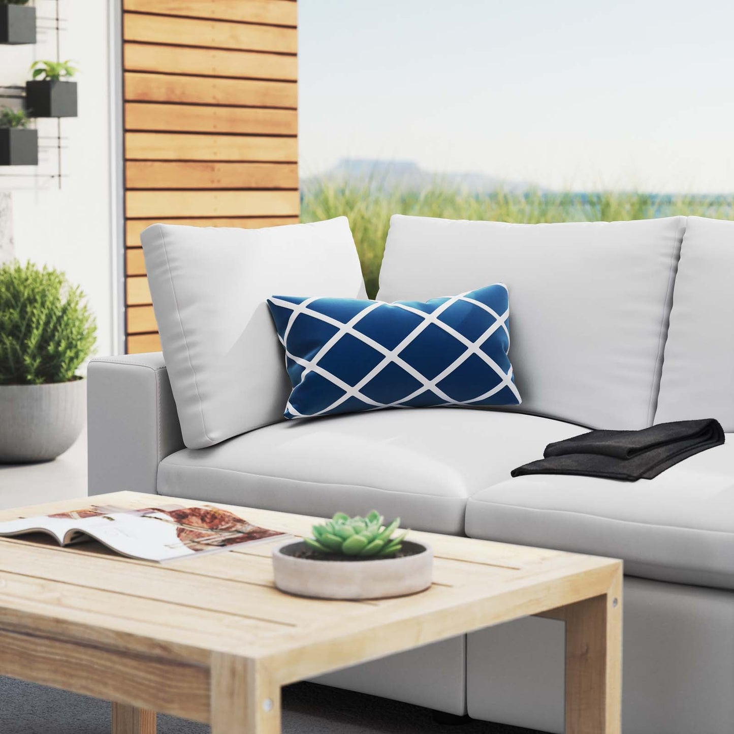 Modway Commix Sunbrella® Outdoor Patio Loveseat | Outdoor Sofas, Loveseats & Sectionals | 