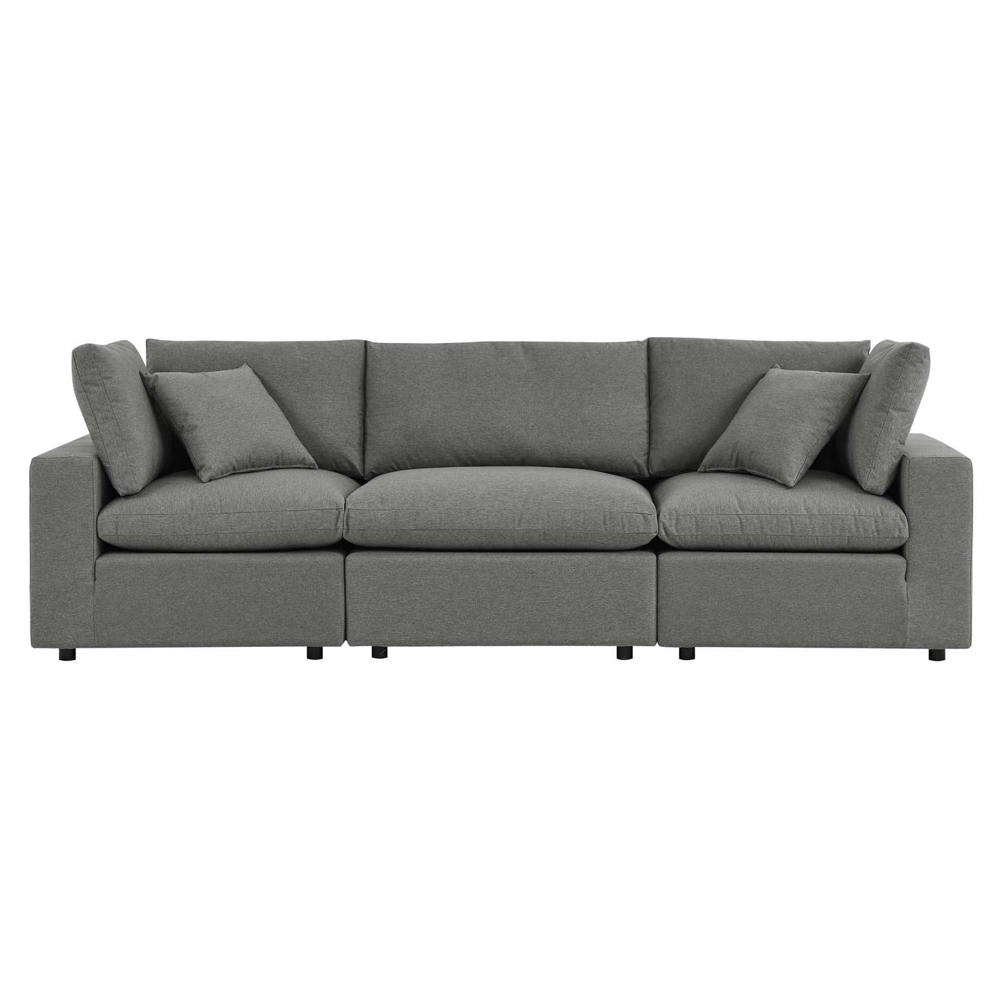 Modway Commix Overstuffed Outdoor Patio Sofa | Outdoor Sofas, Loveseats & Sectionals | 