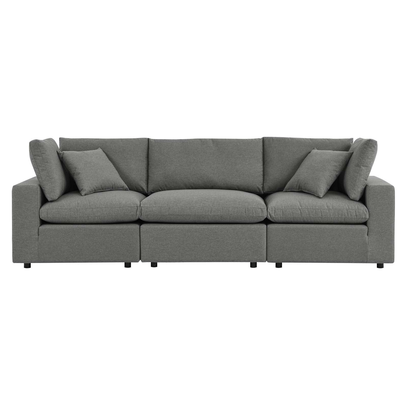 Modway Commix Overstuffed Outdoor Patio Sofa | Outdoor Sofas, Loveseats & Sectionals | 