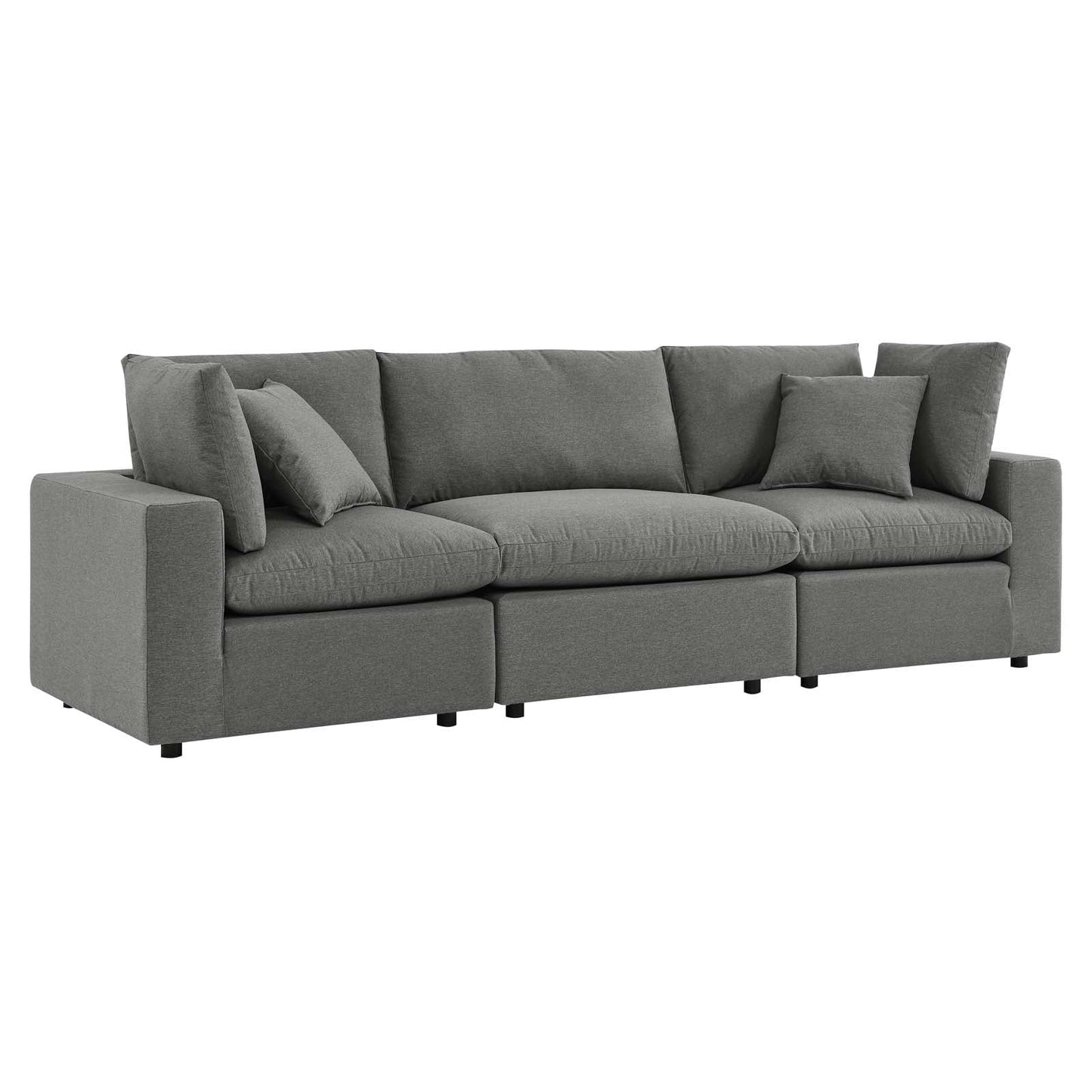 Modway Commix Overstuffed Outdoor Patio Sofa | Outdoor Sofas, Loveseats & Sectionals | 