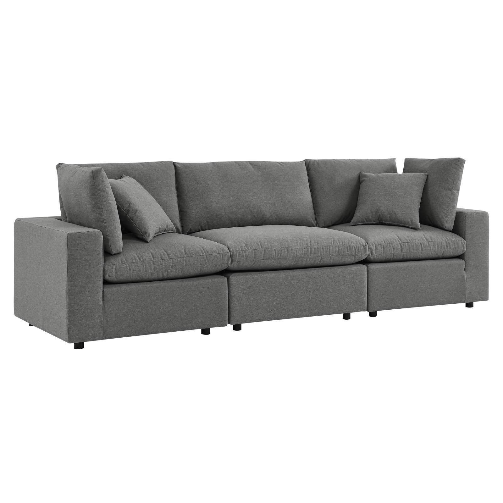 Modway Commix Overstuffed Outdoor Patio Sofa | Outdoor Sofas, Loveseats & Sectionals | 