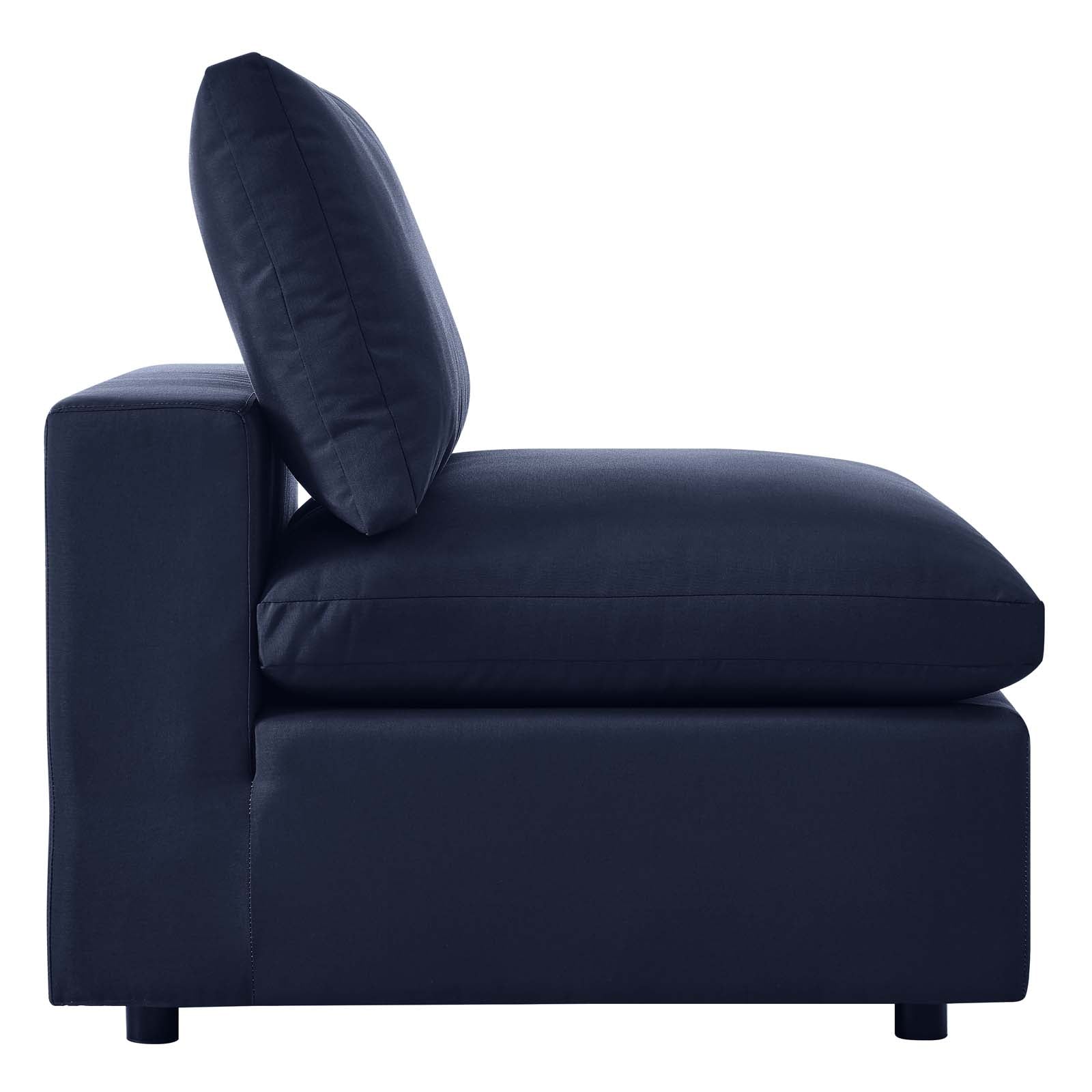 Modway Commix 4-Piece Outdoor Patio Sectional Sofa | Outdoor Sofas, Loveseats & Sectionals | 