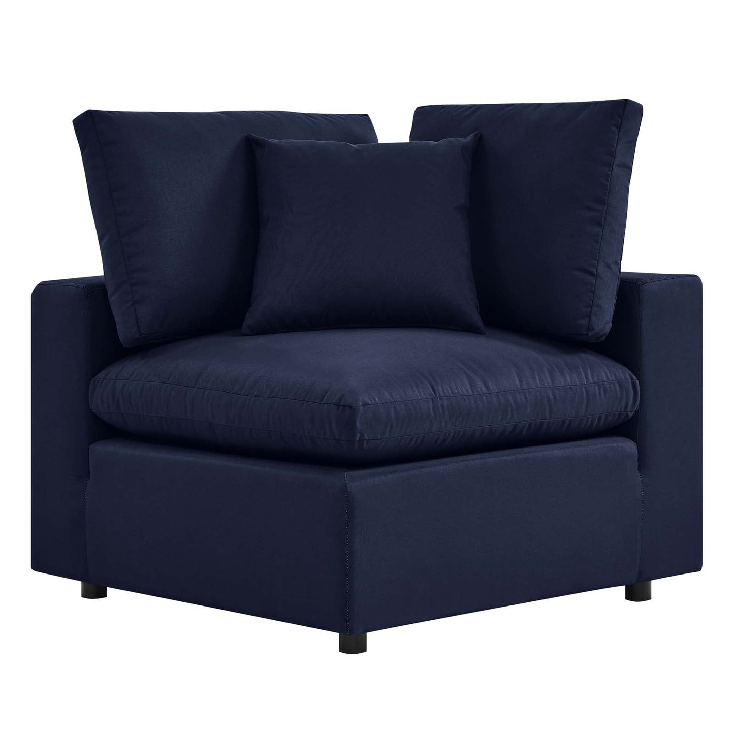Modway Commix 4-Piece Outdoor Patio Sectional Sofa | Outdoor Sofas, Loveseats & Sectionals | 