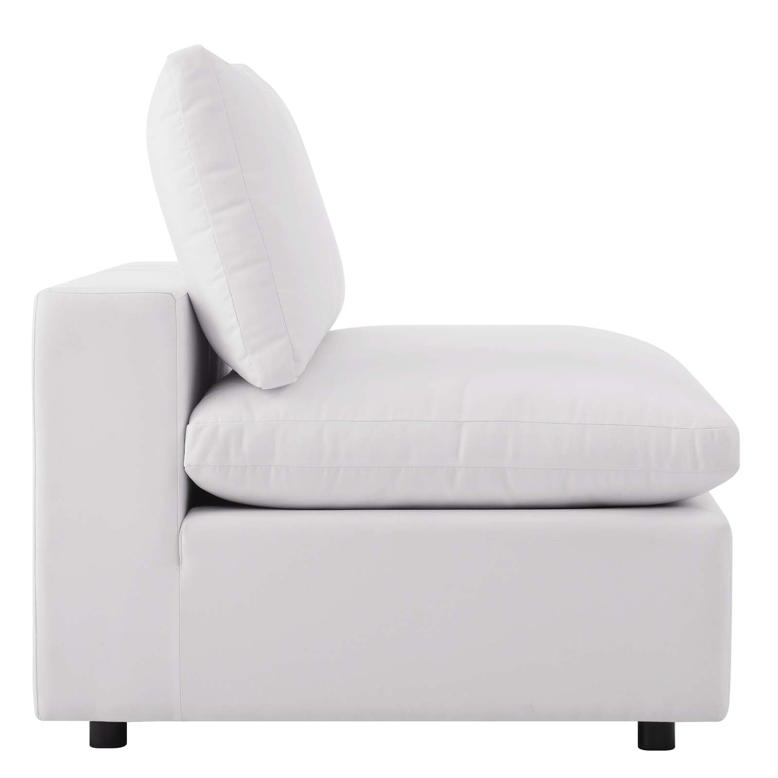 Modway Commix 4-Piece Outdoor Patio Sectional Sofa | Outdoor Sofas, Loveseats & Sectionals | 