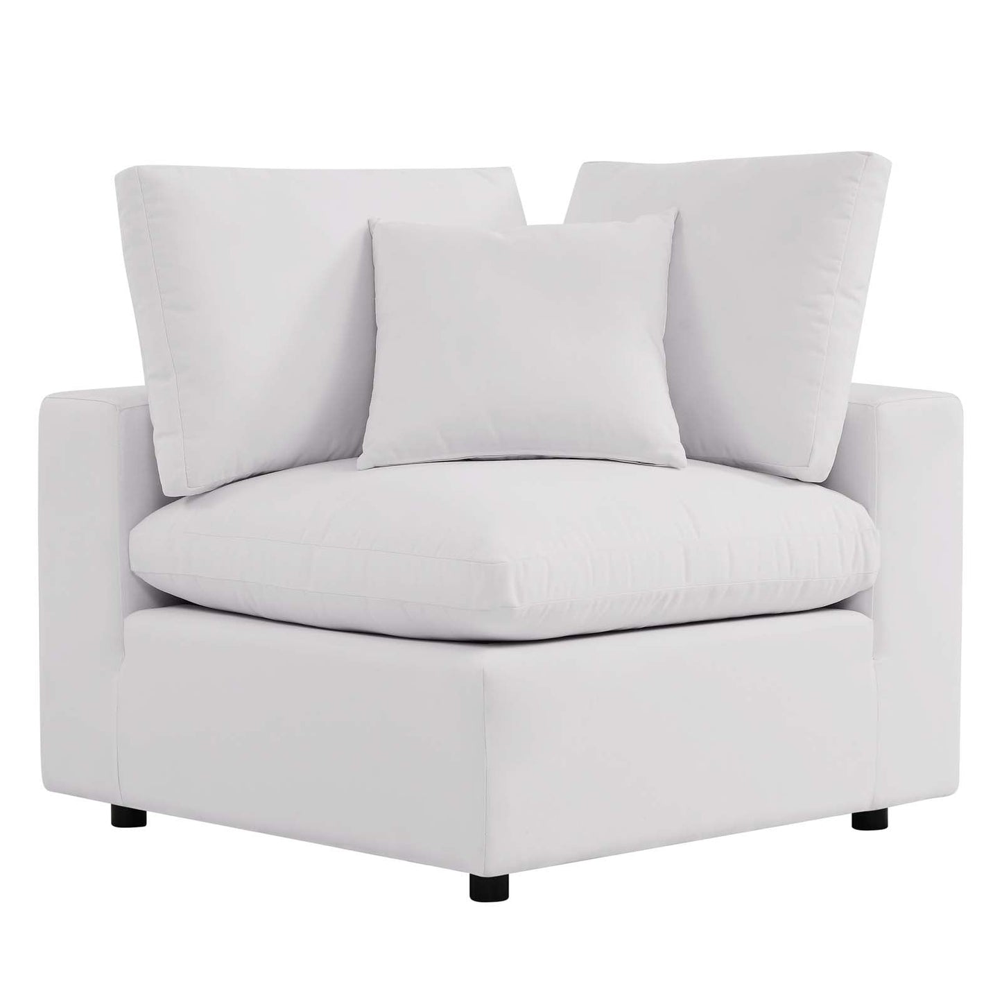 Modway Commix 4-Piece Outdoor Patio Sectional Sofa | Outdoor Sofas, Loveseats & Sectionals | 