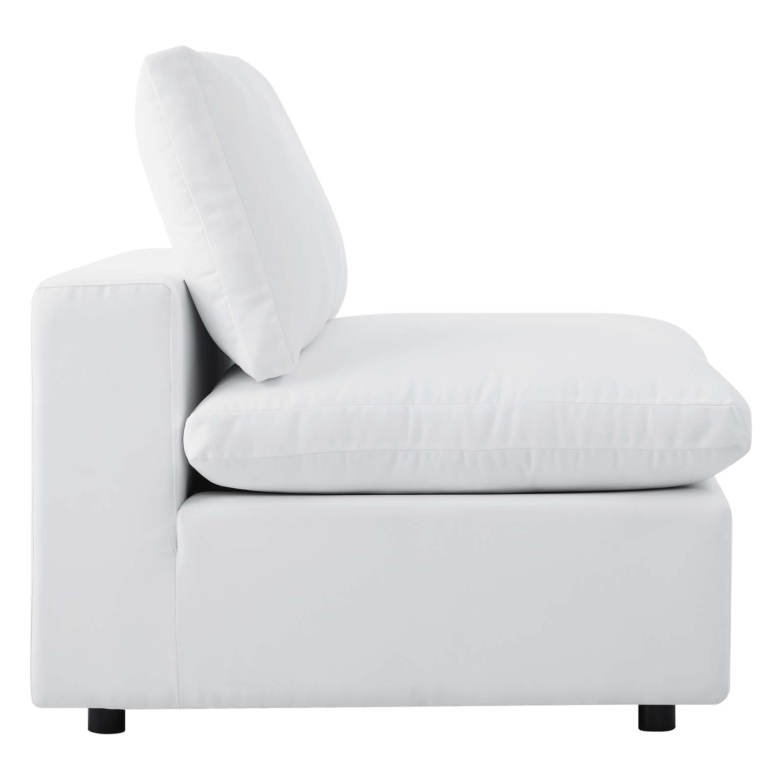 Modway Commix 4-Piece Sunbrella® Outdoor Patio Sectional Sofa | Outdoor Sofas, Loveseats & Sectionals | 