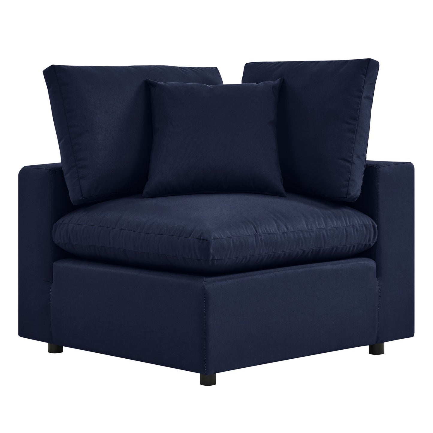 Modway Commix 5-Piece Outdoor Patio Sectional Sofa | Outdoor Sofas, Loveseats & Sectionals | 