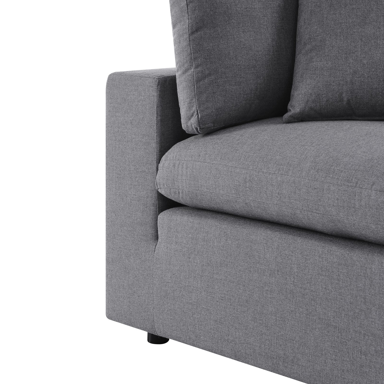 Modway Commix 5-Piece Sunbrella® Outdoor Patio Sectional Sofa | Outdoor Sofas, Loveseats & Sectionals | 