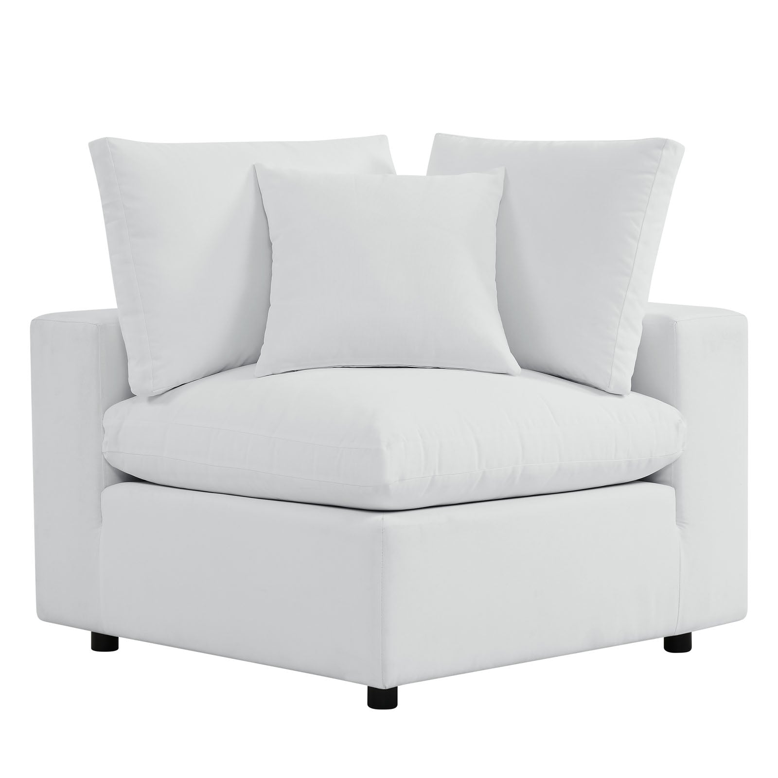 Modway Commix 5-Piece Sunbrella® Outdoor Patio Sectional Sofa | Outdoor Sofas, Loveseats & Sectionals | 