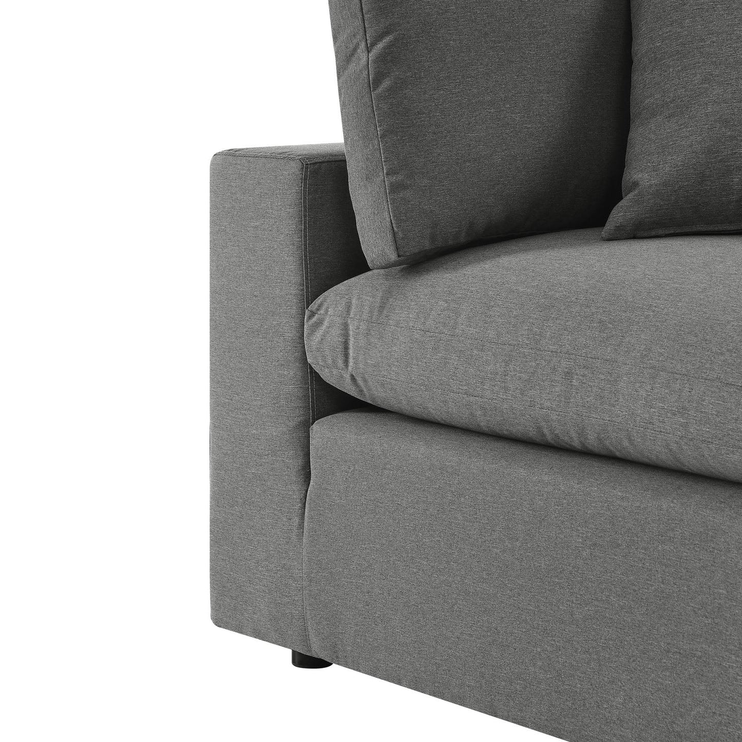 Modway Commix 5-Piece Outdoor Patio Sectional Sofa | Outdoor Sofas, Loveseats & Sectionals | 