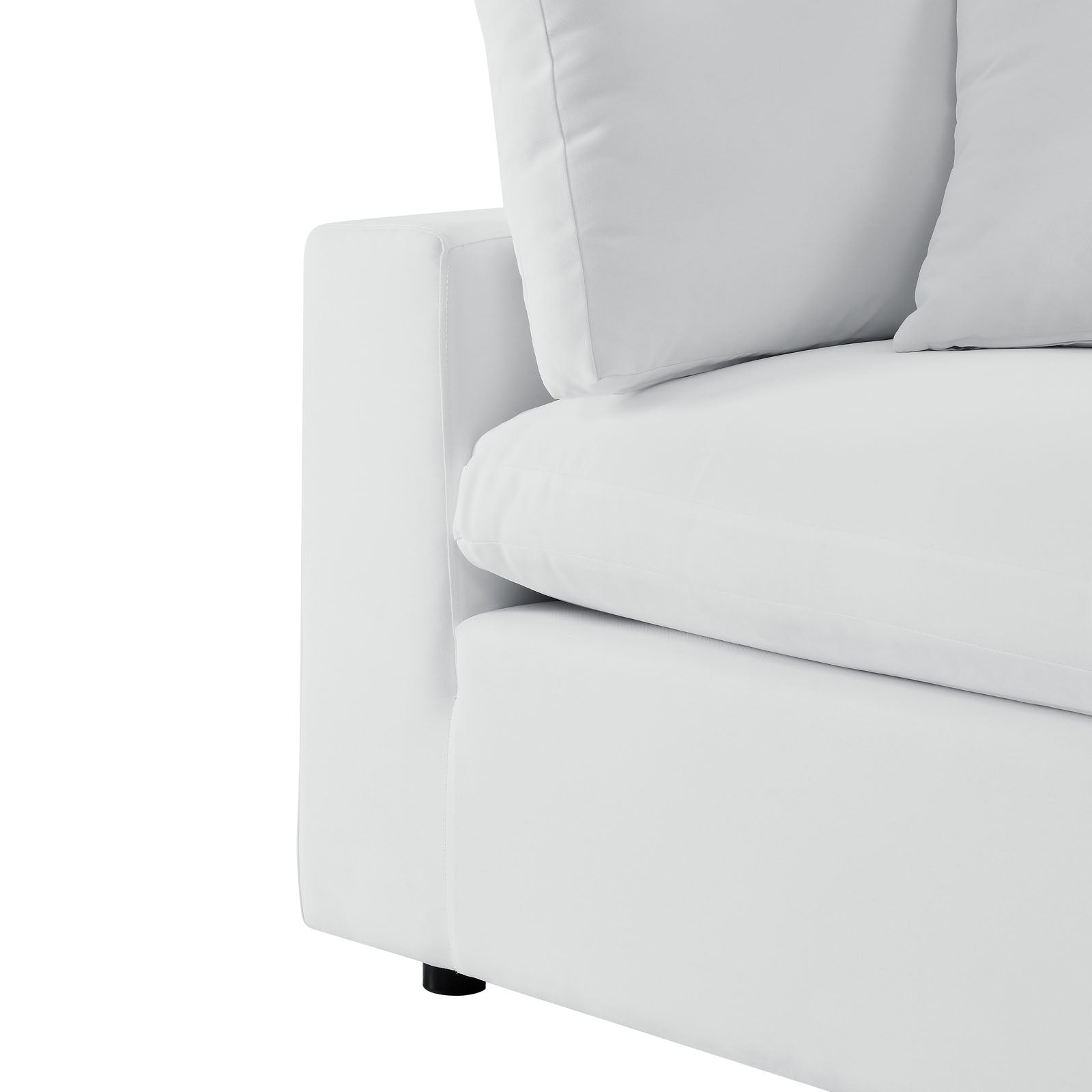 Modway Commix 5-Piece Sunbrella® Outdoor Patio Sectional Sofa | Outdoor Sofas, Loveseats & Sectionals | 