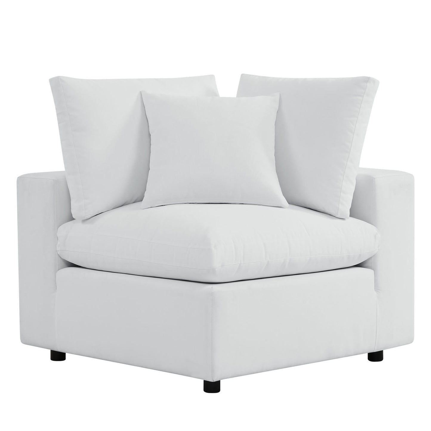 Modway Commix 5-Piece Sunbrella® Outdoor Patio Sectional Sofa | Outdoor Sofas, Loveseats & Sectionals | 