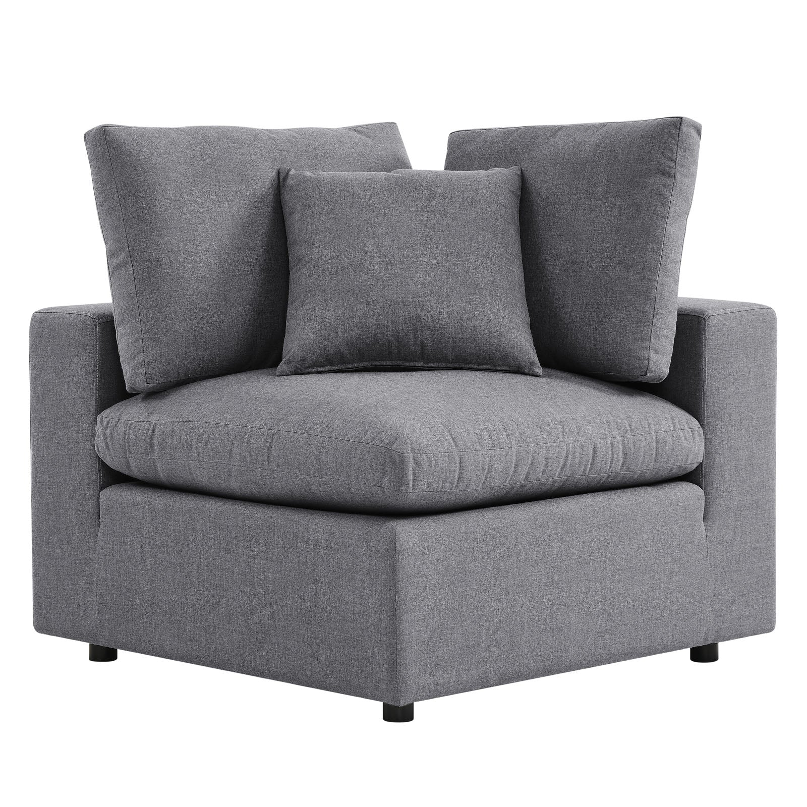 Modway Commix 5-Piece Sunbrella® Outdoor Patio Sectional Sofa | Outdoor Sofas, Loveseats & Sectionals | 