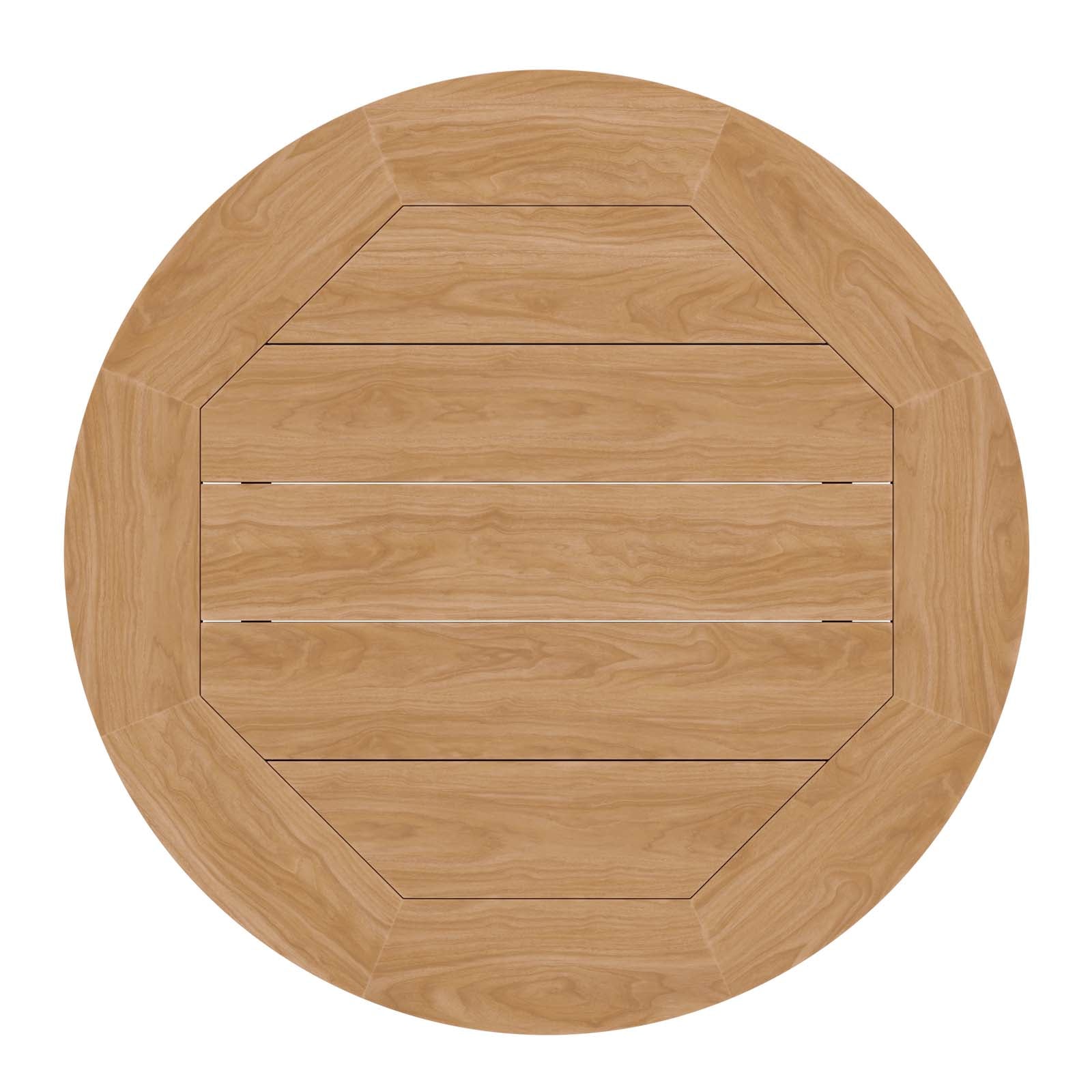 Brisbane Teak Wood Outdoor Patio Coffee Table By Modway - EEI-5603-NAT | Outdoor Tables |  Modishstore - 5