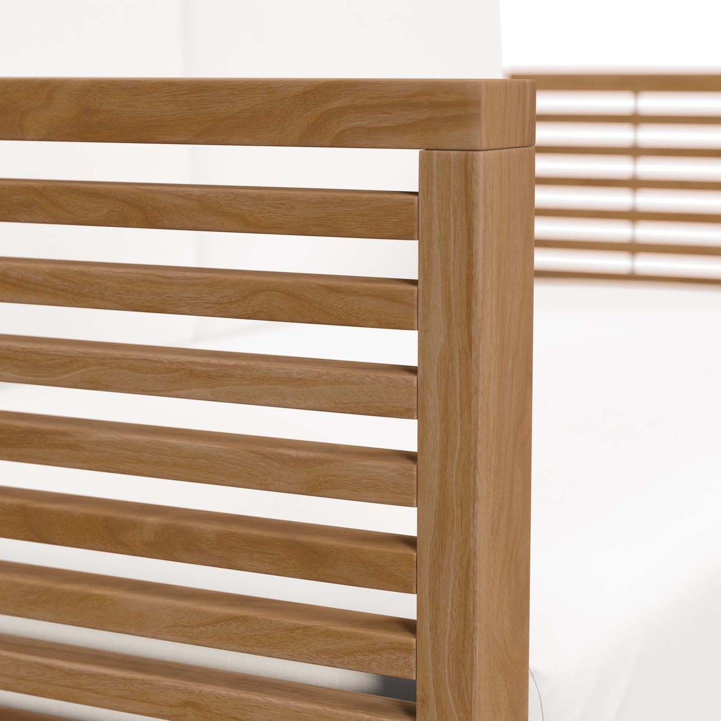 Carlsbad Teak Wood Outdoor Patio Loveseat By Modway - EEI-5605 | Outdoor Sofas, Loveseats & Sectionals - 22