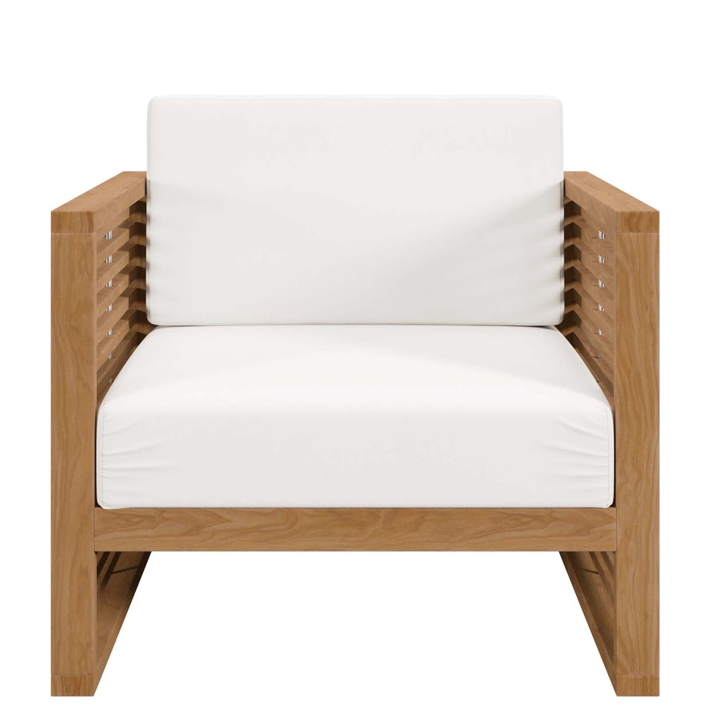 Carlsbad Teak Wood Outdoor Patio Armchair By Modway - EEI-5606 | Outdoor Chairs - 21