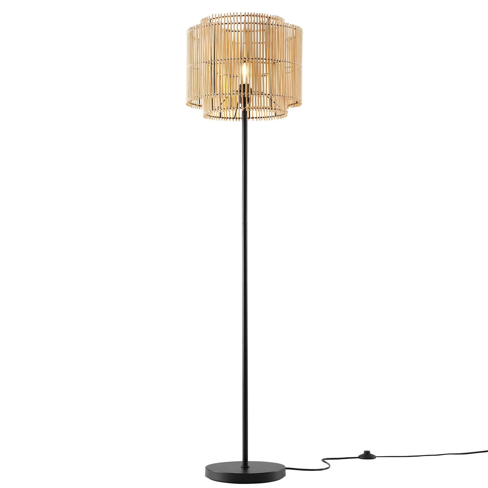 Nourish Bamboo Floor Lamp By Modway - EEI-5611 | Floor Lamps | Modishstore - 5
