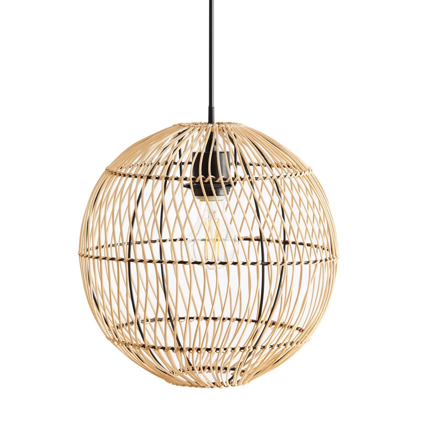 Nurture Rattan Pendant Light By Modway - EEI-5612 | Ceiling Lamps | Modishstore - 6