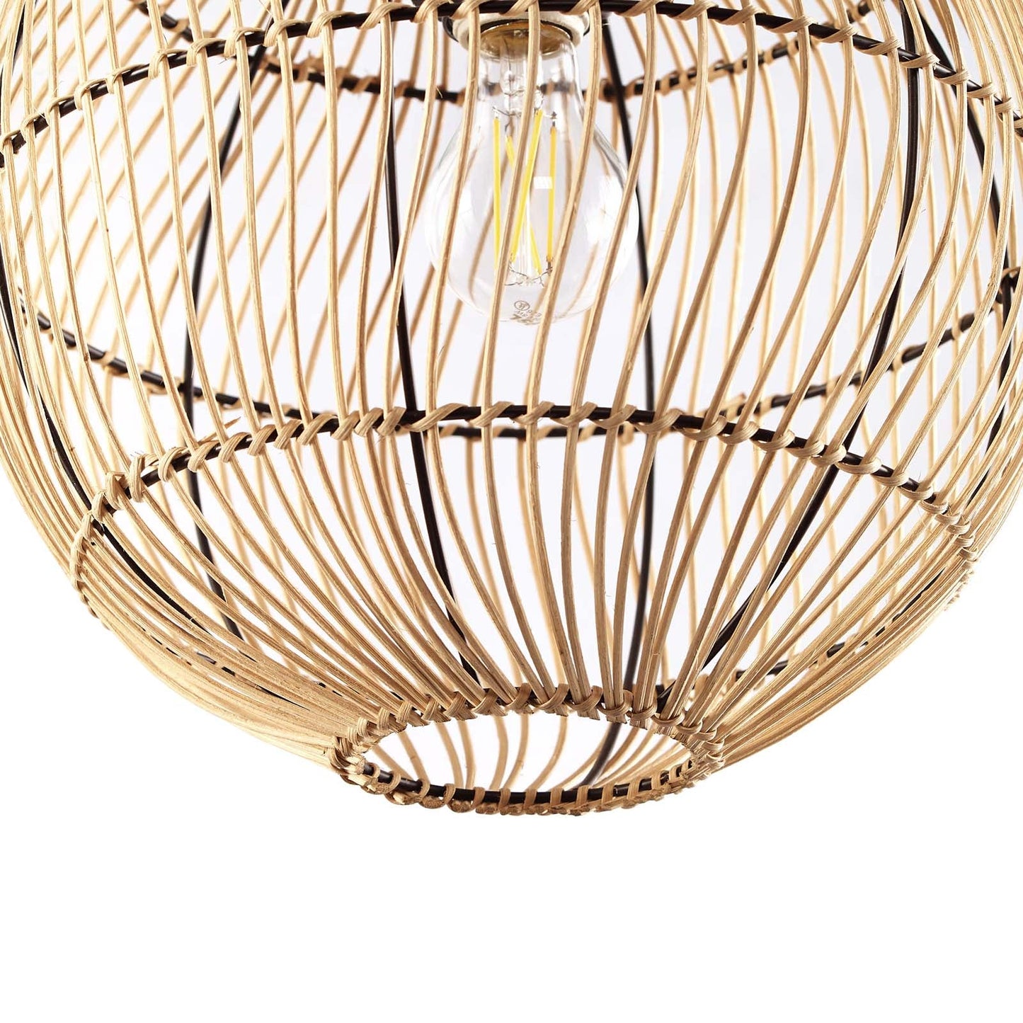 Nurture Rattan Pendant Light By Modway - EEI-5612 | Ceiling Lamps | Modishstore - 7