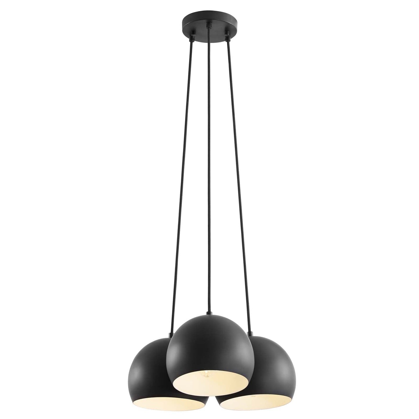 Chalice 3-Light Metal Pendant By Modway - EEI-5614 | Pendant Lamps - 5