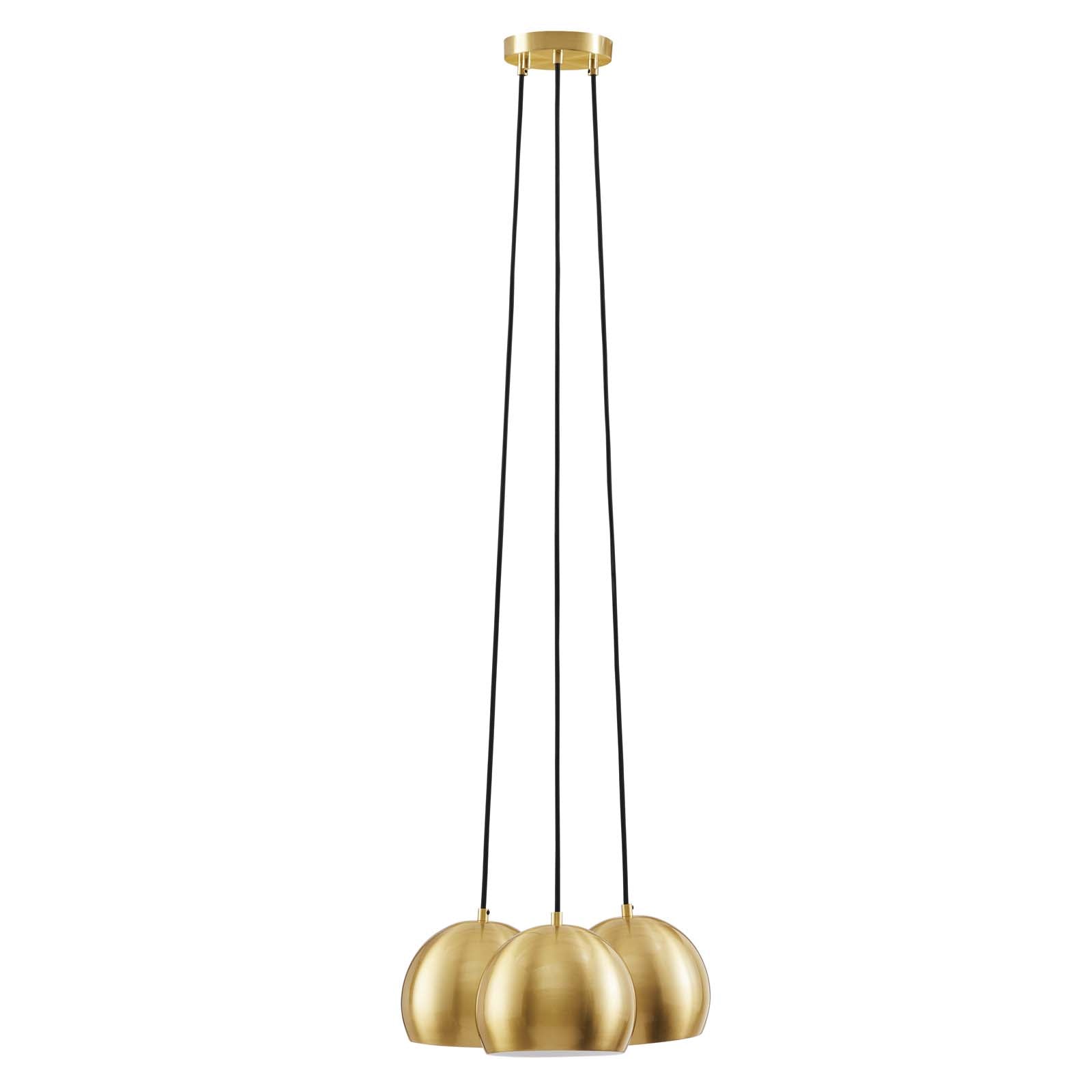 Chalice 3-Light Metal Pendant By Modway - EEI-5614 | Pendant Lamps - 10