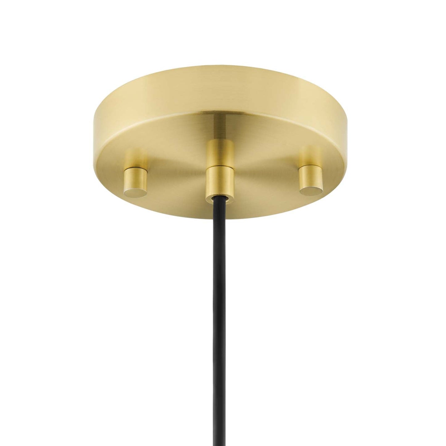 Reprise Glass Pendant Light By Modway - EEI-5620-WHI-SBR | Ceiling Lamps |  Modishstore - 6