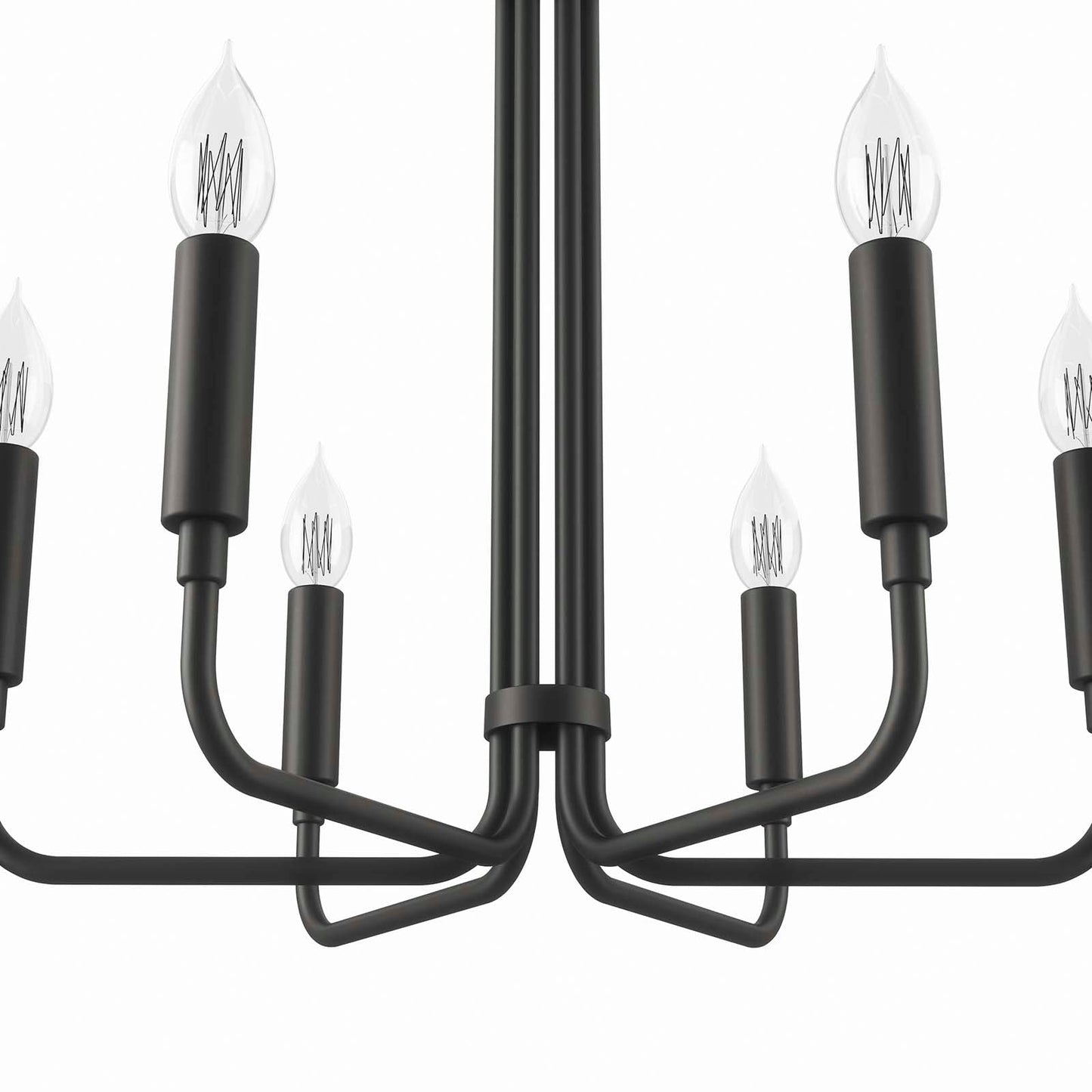 Rekindle 6-Light Chandelier By Modway - EEI-5637 | Chandeliers | Modishstore - 5