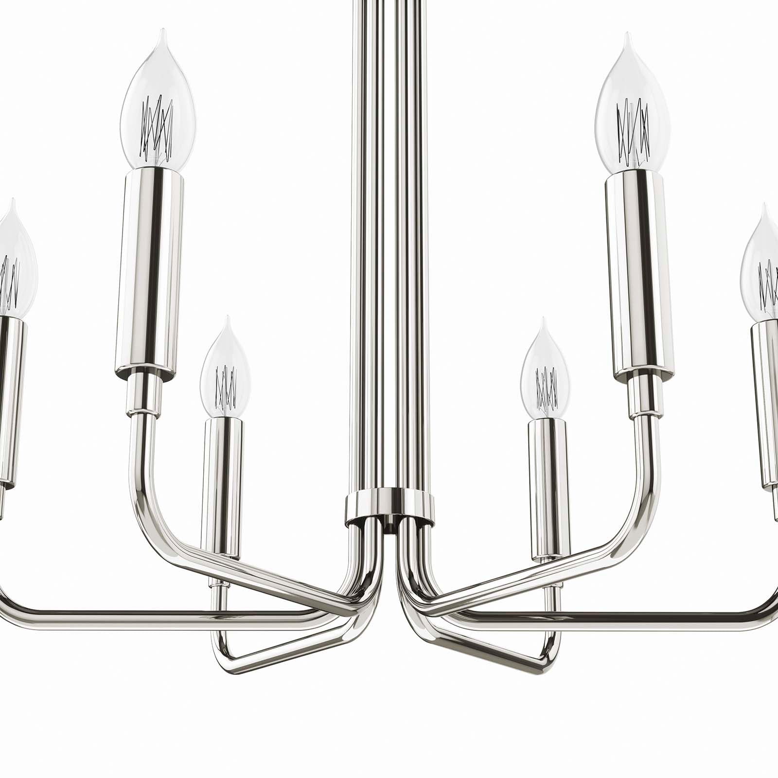 Rekindle 6-Light Chandelier By Modway - EEI-5637 | Chandeliers | Modishstore - 13