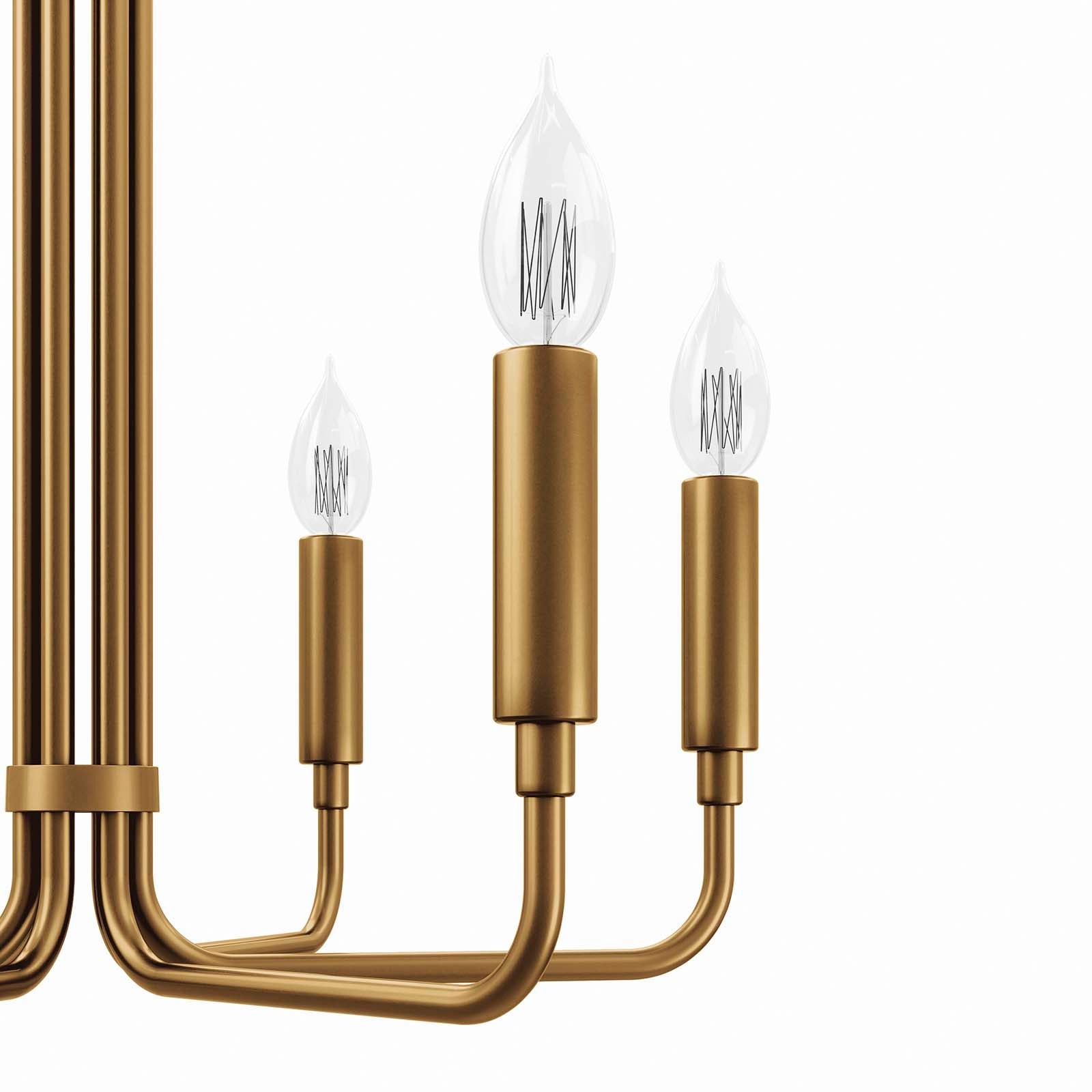 Rekindle 6-Light Chandelier By Modway - EEI-5637 | Chandeliers | Modishstore - 22