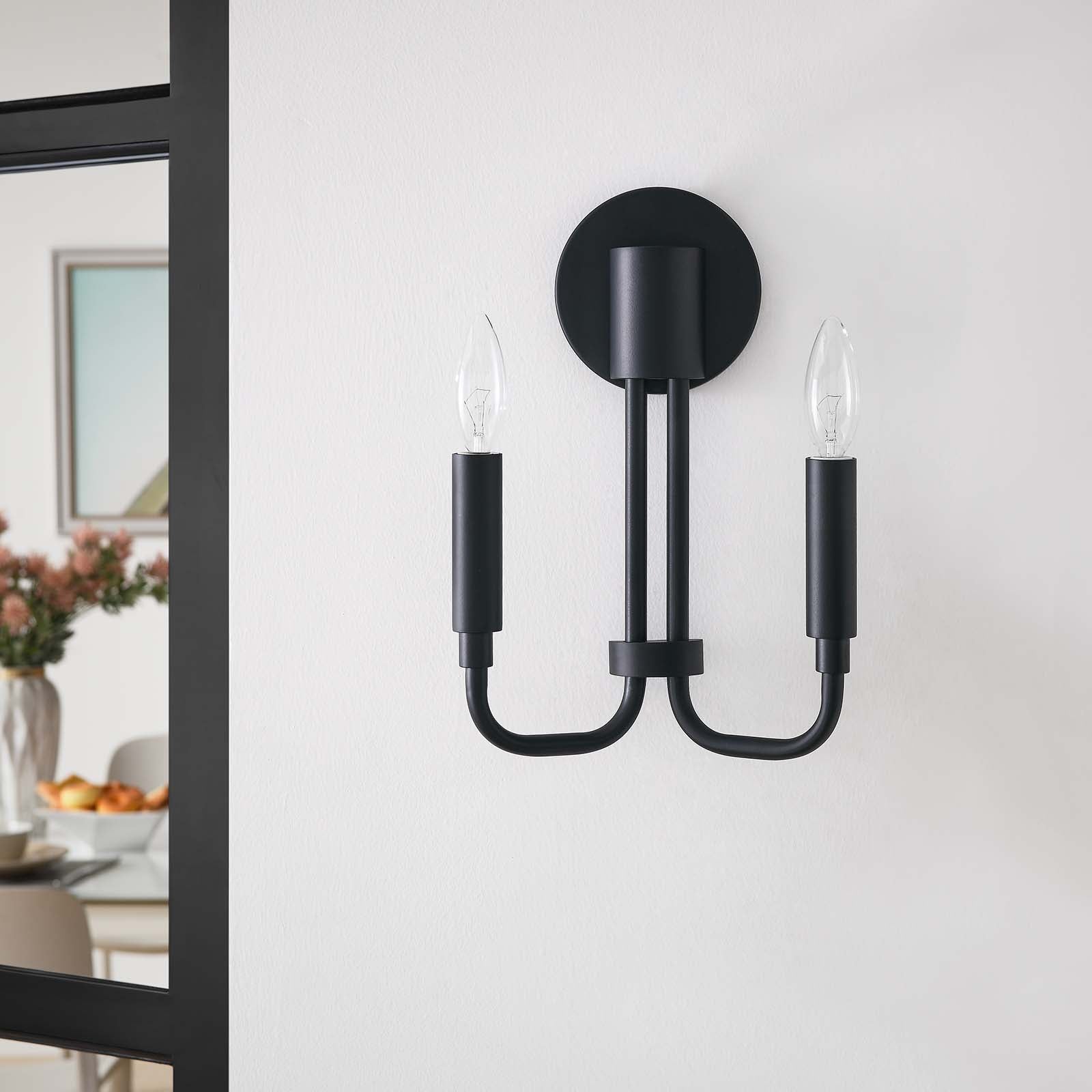 Rekindle 2-Light Wall Sconce By Modway - EEI-5638 | Sconces | Modishstore