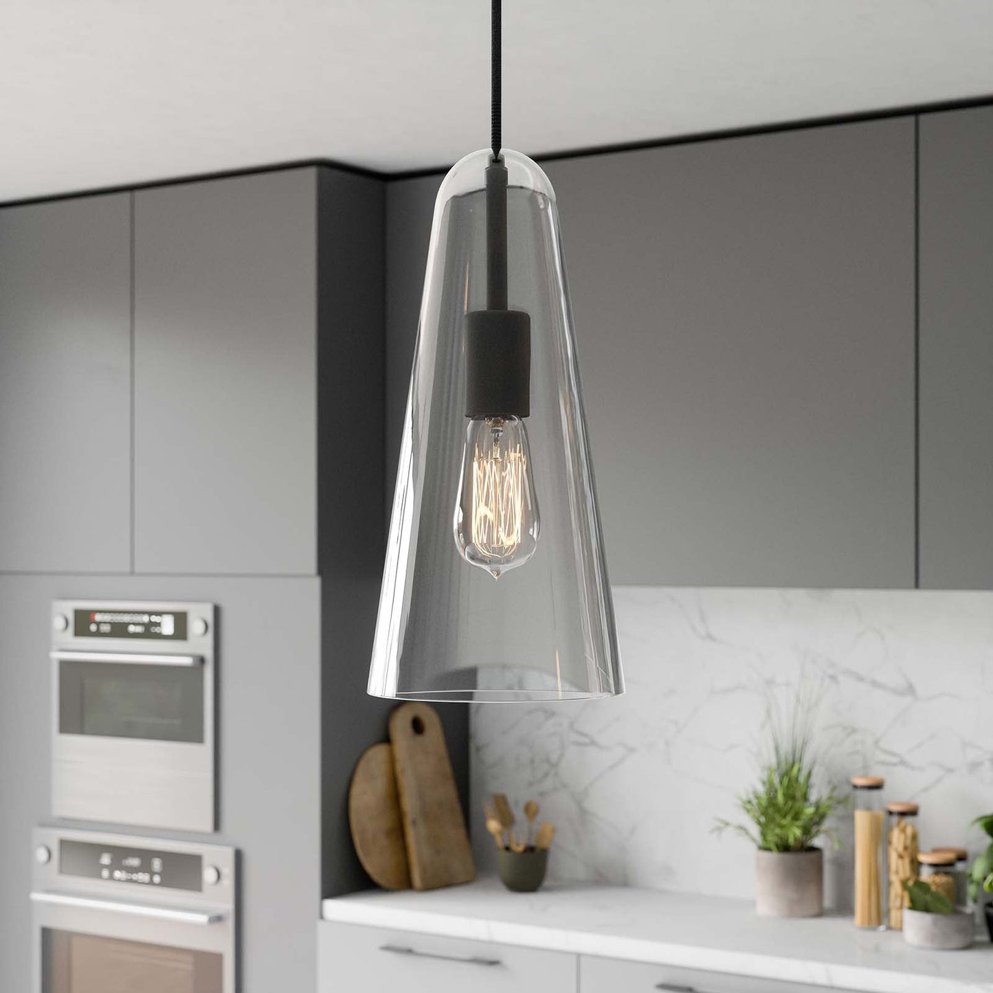 Beacon 1-Light Pendant Light By Modway - EEI-5644 | Pendant Lamps