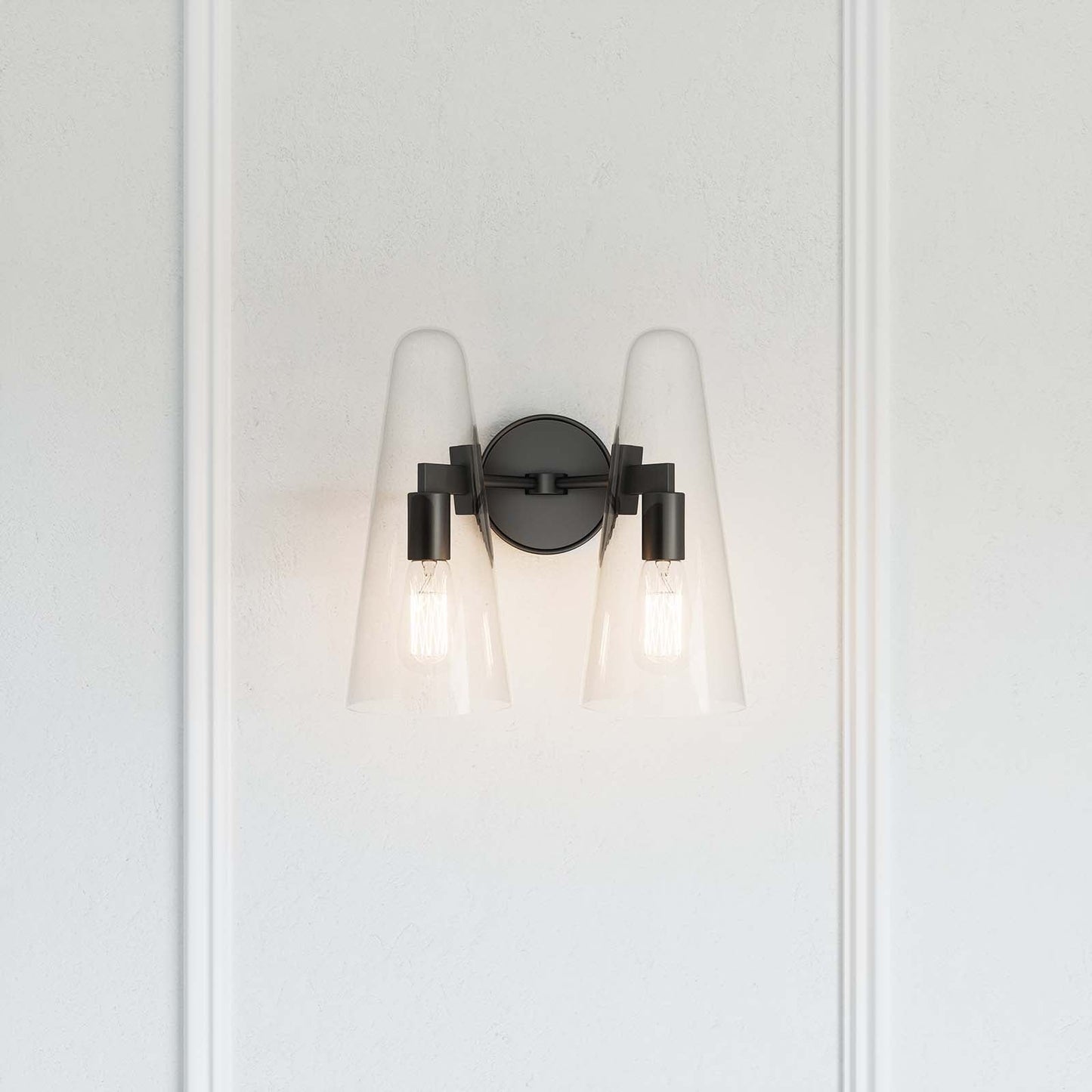 Beacon 2-Light Wall Sconce By Modway - EEI-5646 | Sconces